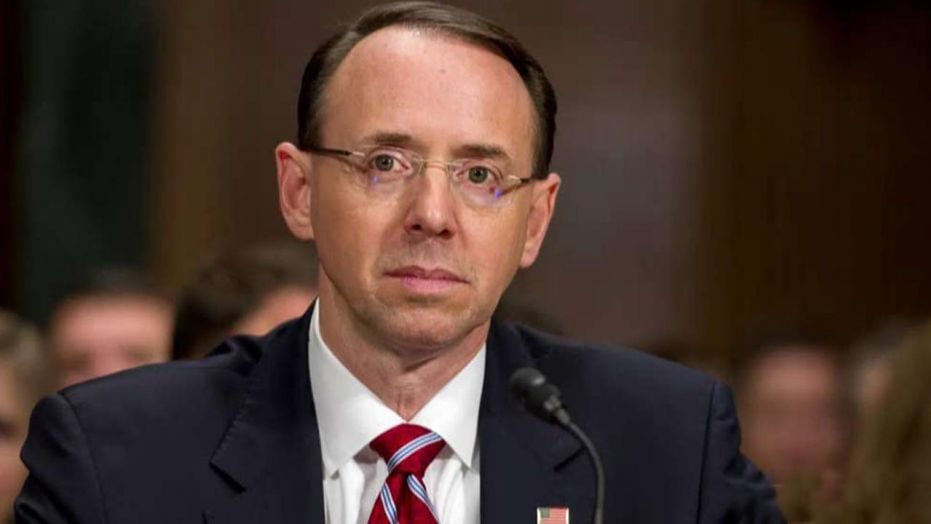 Sen. Judiciary Committee Picks Rod Rosenstein As First Witness In Russia Probe Hearings - Sara A. Carter