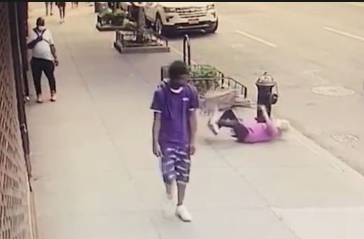 NYPD Arrest Thug Who Punched 92-year-old Woman with Walker and Knocked Her to the Ground