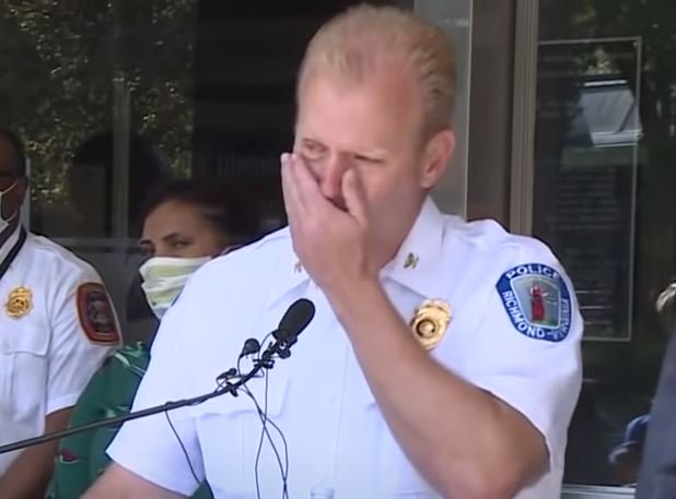 PURE EVIL: Police Chief Breaks Down After Describing How Richmond Leftist Rioters Torched Home with Children inside Then Blocked Fire Department (VIDEO)
