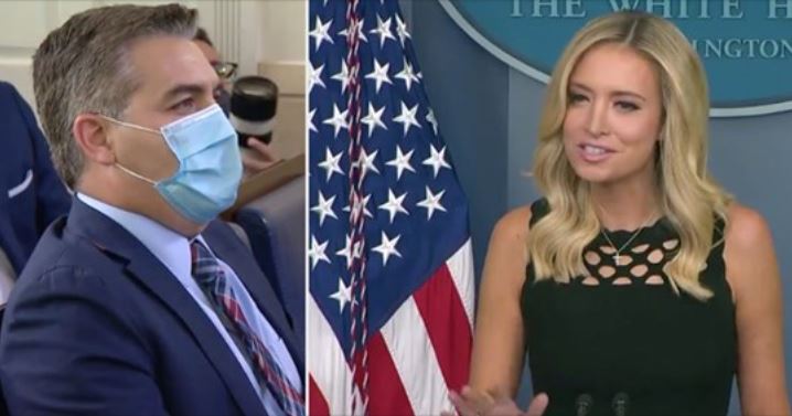 Kayleigh McEnany Brilliantly Turns Jim Acosta’s Attack On President Trump Into Opportunity To Cite Brutal Examples Of CNN Lies and Fake News [VIDEO]