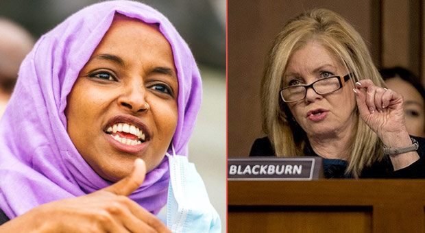Sen Blackburn Declares Ilhan Omar a 'Threat to Our Democracy,' Demands Resignation | Neon Nettle