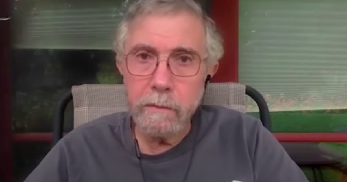 Hack Economist Paul Krugman Celebrates the Death of Elderly White People - Big League Politics