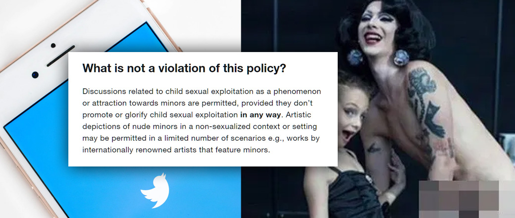 Twitter says, pedophiles are permitted to discuss 'attraction towards minors' and share some depictions of nude children · Caldron Pool