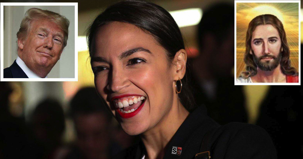 AOC Laughs ‘Jesus Was A Lot Like Trump, Both Con Artists’ – ALLOD-2