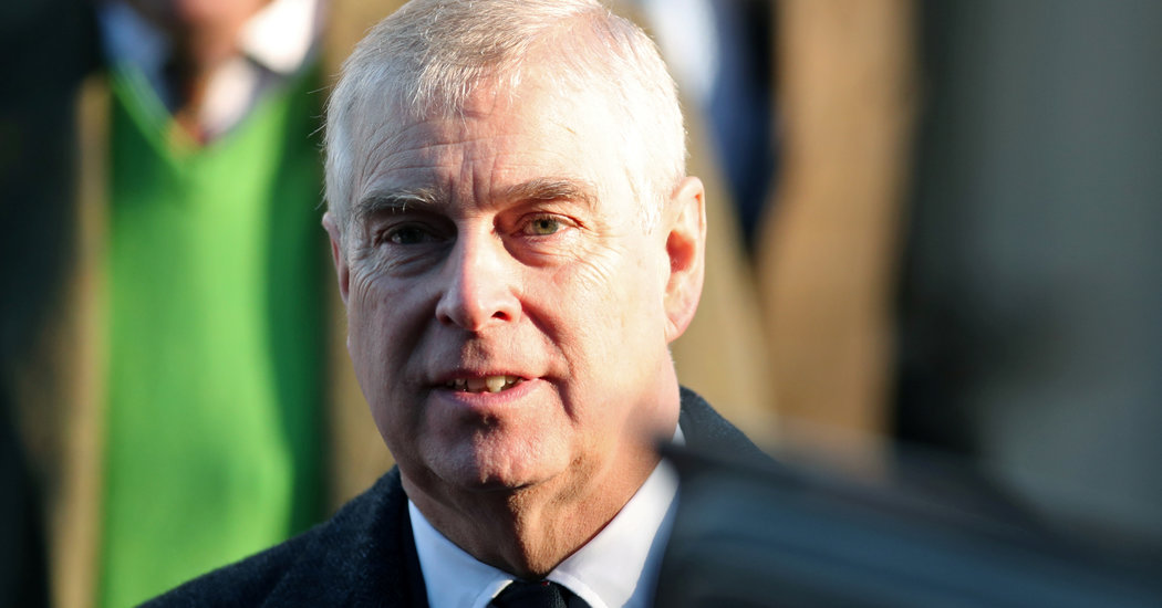 Prince Andrew Sought Washington Lobbyist to Help With Epstein Case - The New York Times