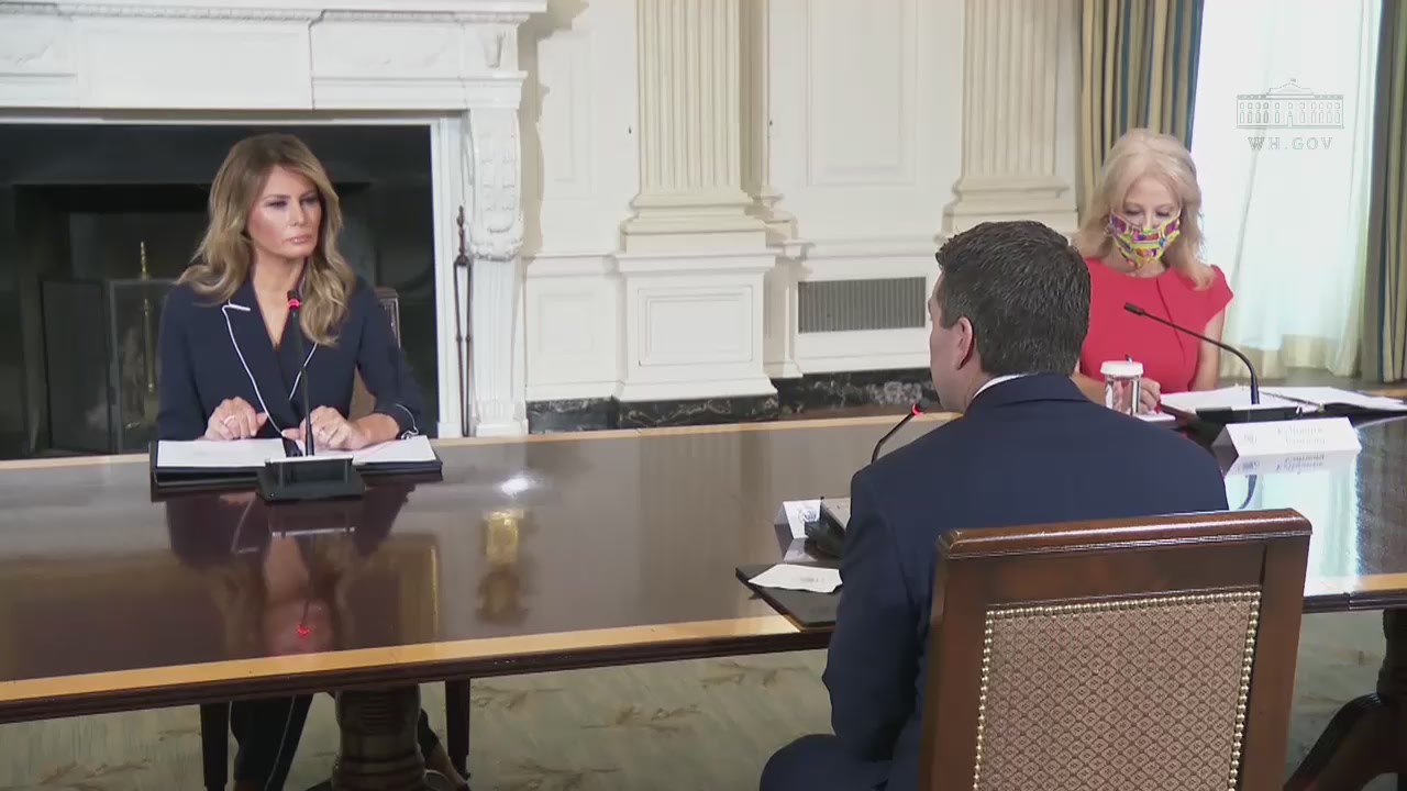 The White House: "LIVE: @FLOTUS at Briefing on Protecting Native American Children"