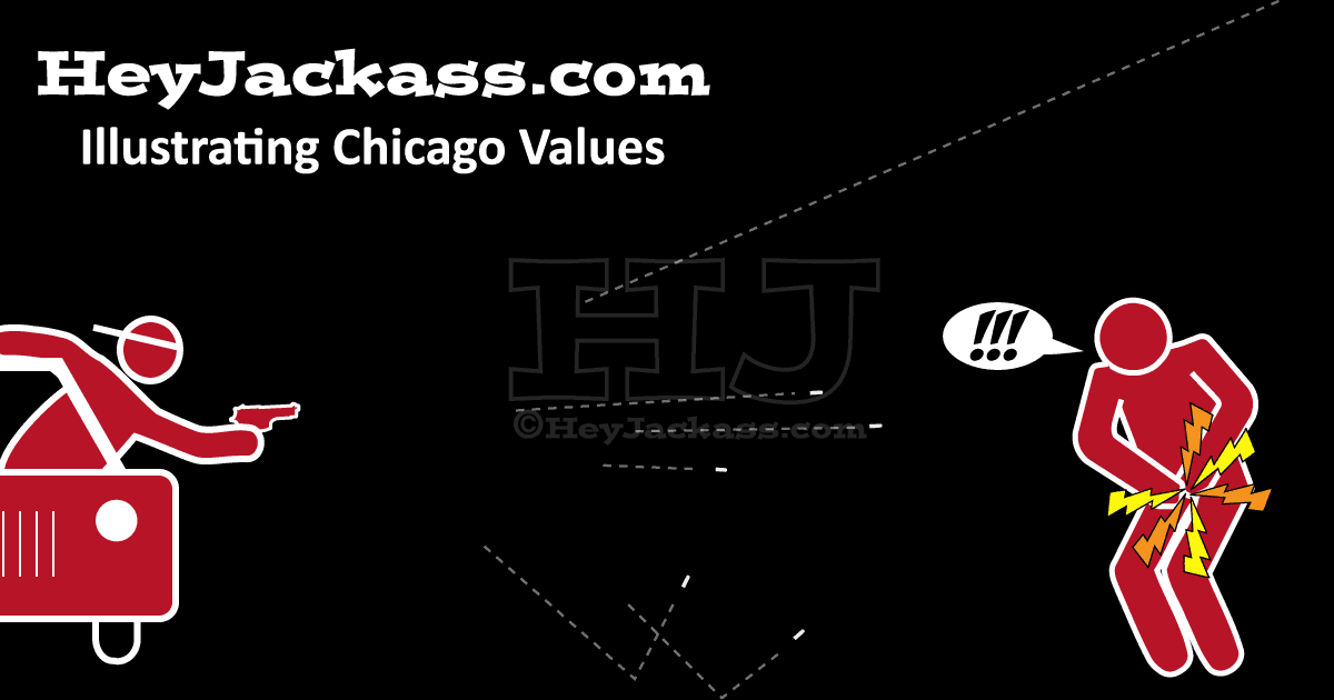 Chicago Crime, Murder & Mayhem | Criminal Infographics | HeyJackass! | Illustrating Chicago Values