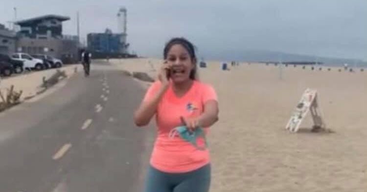 Caucasian woman calls the cops on black woman after an altercation at Manhattan beach (Watch video)