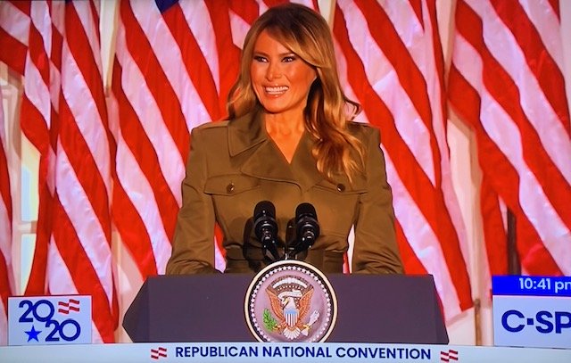 RNC 2020: The Beautiful and Gracious First Lady Melania Trump Speaks to the Country -- America's Great Ambassador -- Video