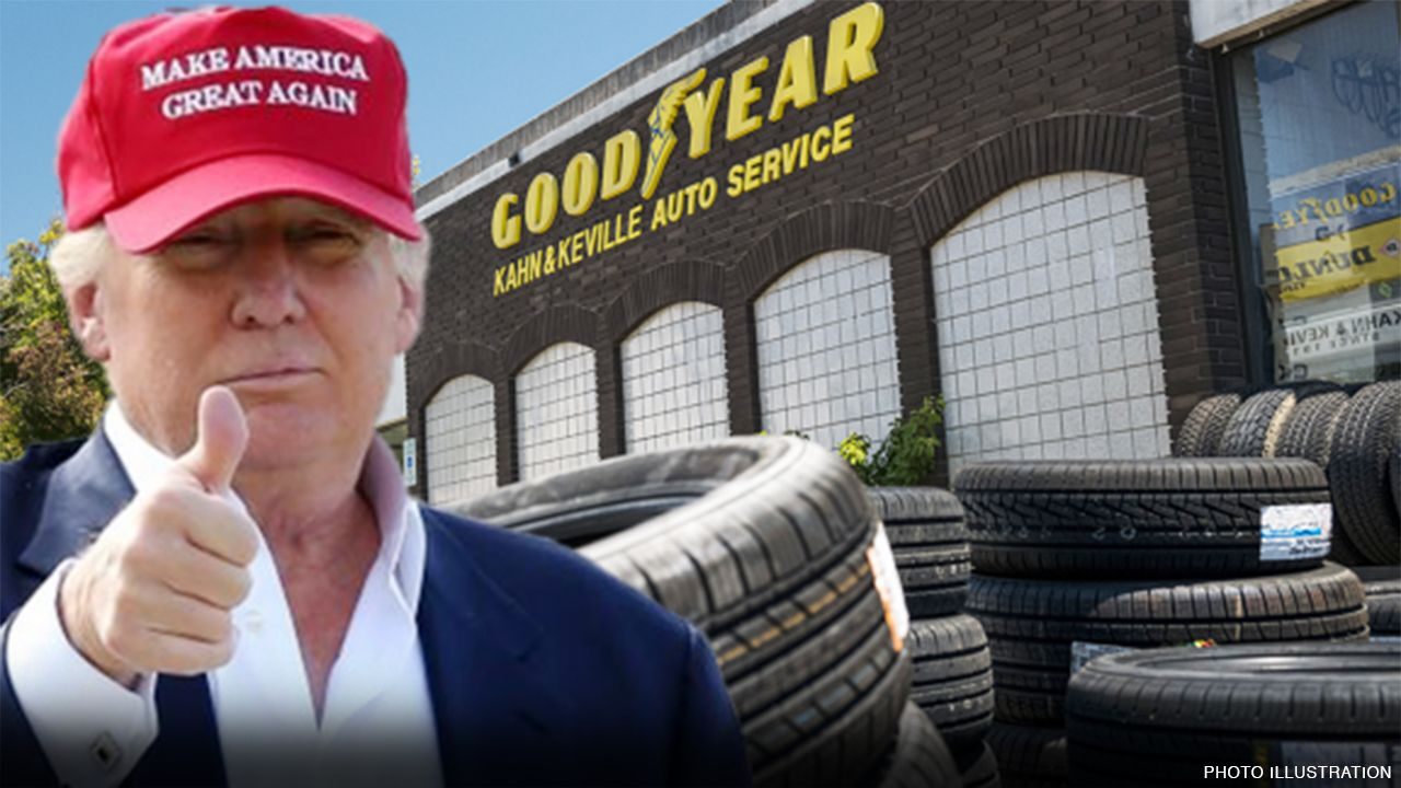 Goodyear clarifies policy on MAGA, pro-police gear after Trump boycott call | Fox Business