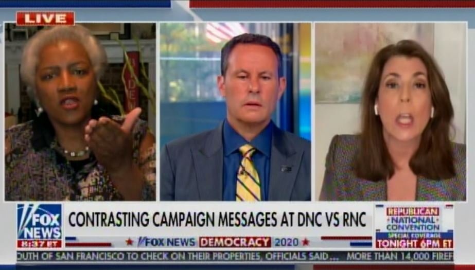 Donna Brazile TRIGGERED -- Plays Victim Card, Lashes Out at Tammy Bruce After AMAZING Night 1 of RNC (VIDEO)