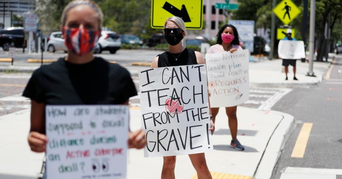 'Wary' Teachers Now Opposed to Both Online and In-Person Classes, Threaten To Strike