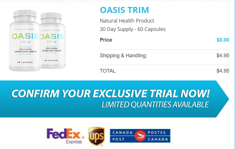 Oasis Trim Diet | Oasis Trim Keto | Get Free Trial!
