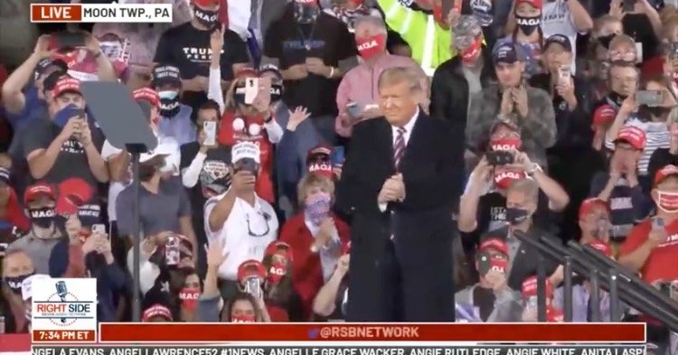 MOMENTUM TRUMP - SERIOUSLY THIS IS INSANE - Over 187,000 Supporters Attend Trump Rallies Since Labor Day to Joe Biden's 84