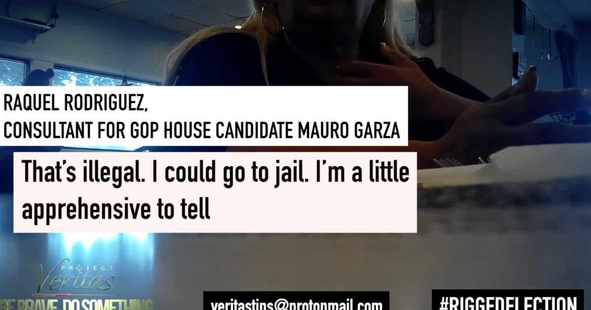 Texas ‘Ballot Chaser’ Pressures Voter to Change Vote from Cornyn to Hegar: ‘That’s My Job’ … ‘I Can Honestly Say I'm Bringing at Least 7,000 Votes to The Polls’ … Said Garza Gave Her $2,500 Gift Budget | Project Veritas
