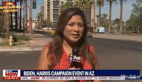 "It's Kind of Boring Out Here" - Arizona Reporter STUNNED After NO ONE Shows Up at Campaign Event with Joe Biden AND Kamala Harris (VIDEO)