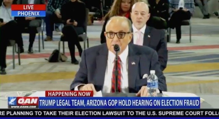 Crowd Erupts in Cheers as Giuliani Tells AZ State Lawmakers: "Your Political Career is Worth Losing if You Can Save the Right to Vote in America" (VIDEO)