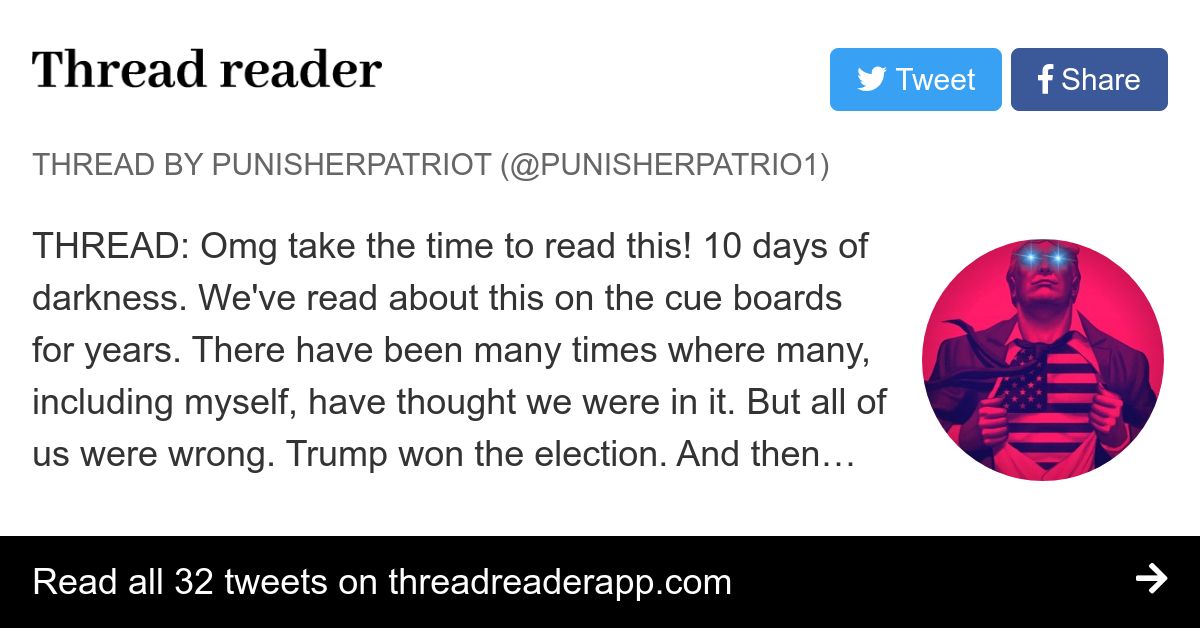 Thread by @PunisherPatrio1 on Thread Reader App – Thread Reader App