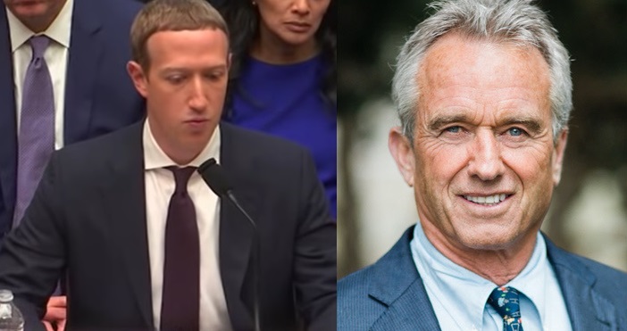 Robert F. Kennedy, Jr. Sues Facebook and So-Called "Fact-Checkers" for Government-Sponsored Censorship, False Disparagement and Wire-Fraud