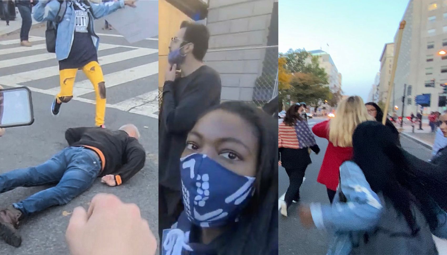 EXCLUSIVE: Suspect filmed beating Trump supporters in DC is a journalism student | The Post Millennial