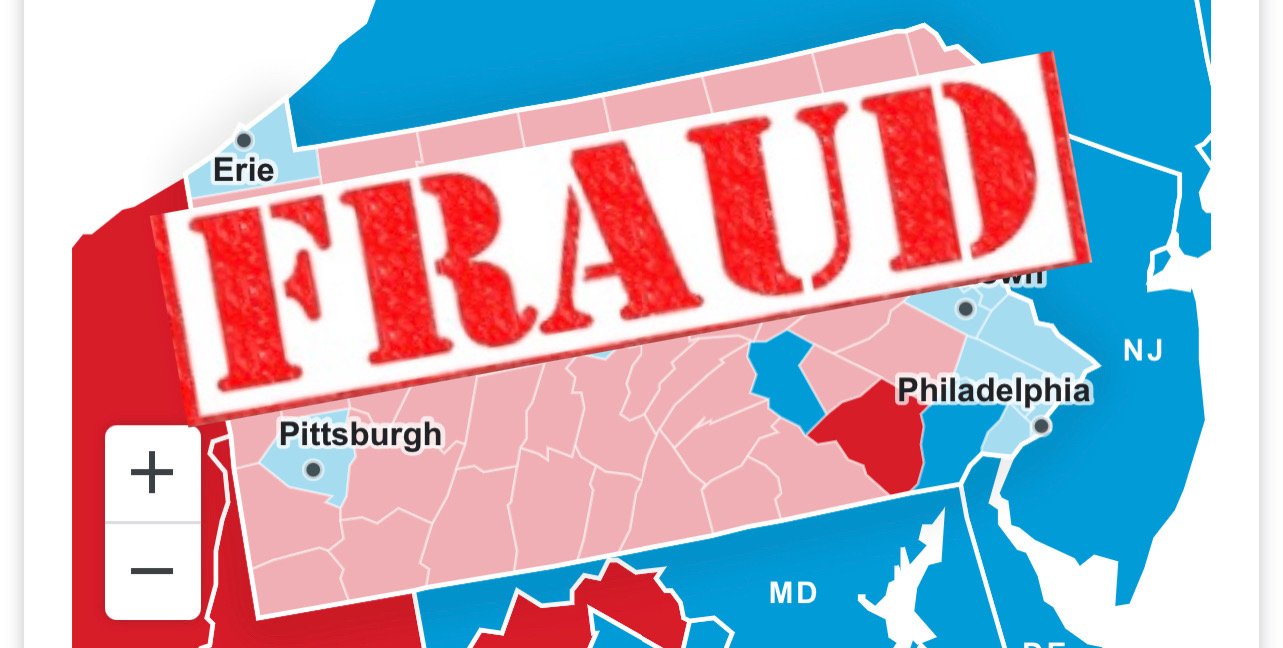 SHOCKING EXCLUSIVE: WE CAUGHT THEM! Pennsylvania Results Show a Statistically Impossible Pattern Behind Biden's Steal! WE CAUGHT THEM!
