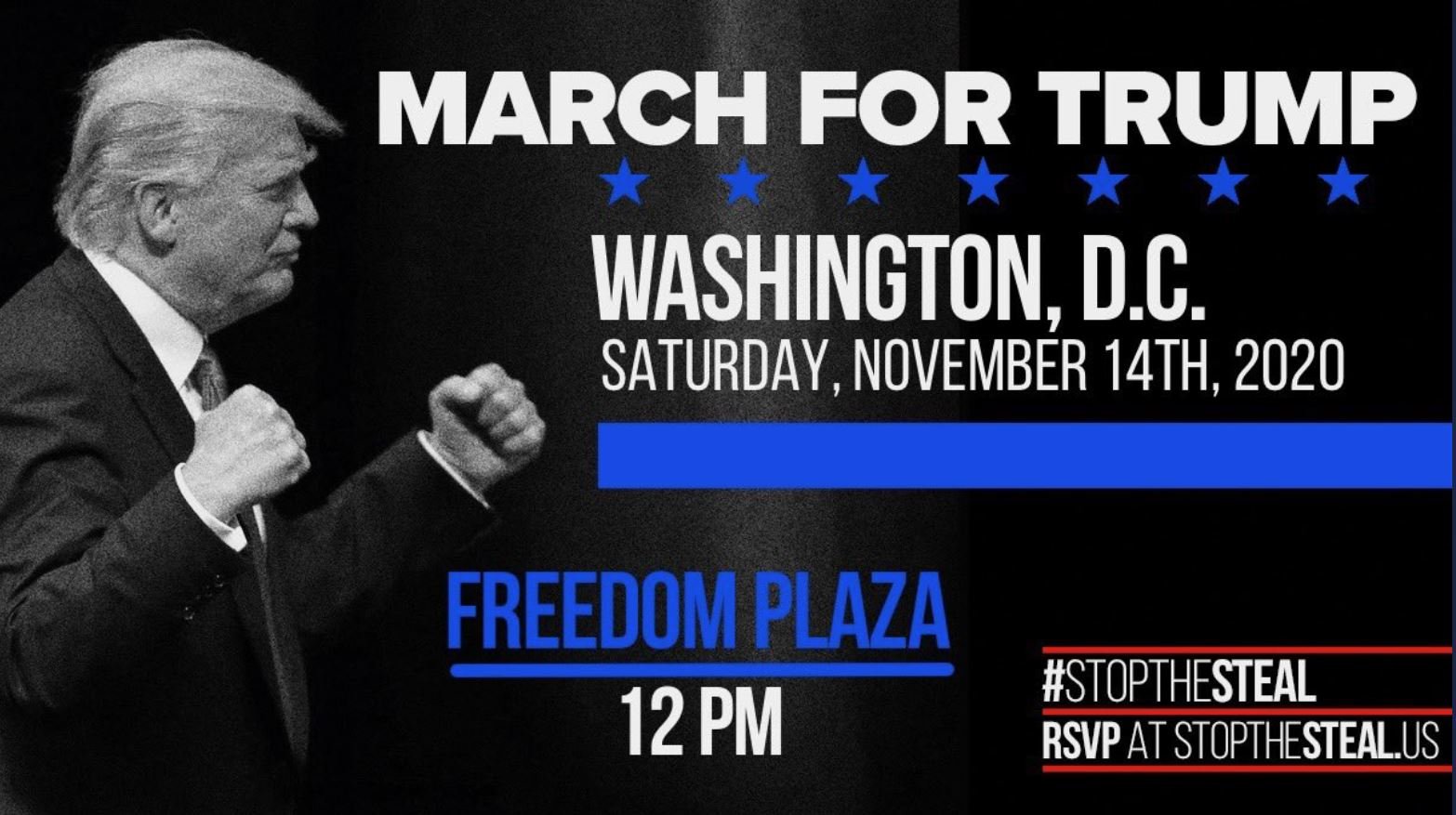 BREAKING: President Trump May Make Surprise Appearance at Trump MAGA Rally In Freedom Plaza on Saturday in DC