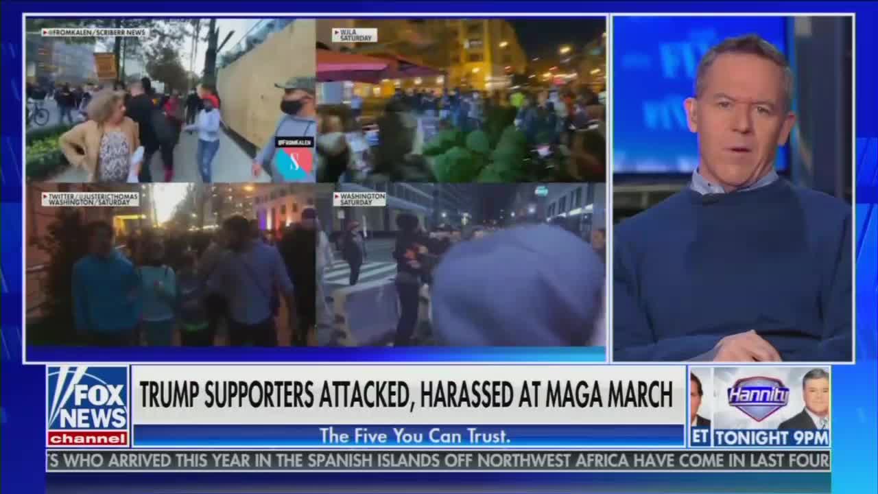 MSM Won't Cover Leftist Violence Against Trump Supporters. Gutfeld Tears Them to Shreds