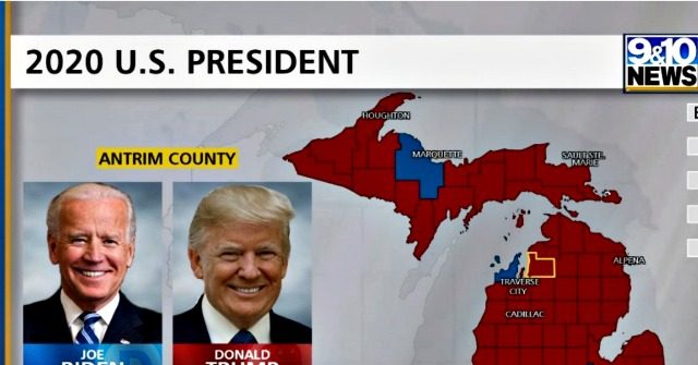 Michigan County Flips from Biden to Trump After Glitch Fixed