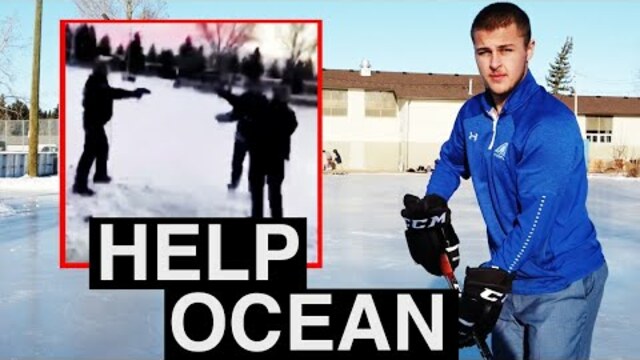 PUNISHED for PLAYING HOCKEY: Calgary police threaten to TASER young skater at outdoor rink