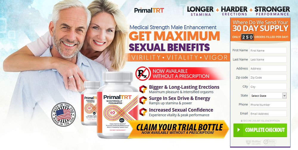 Primal TRT Reviews - Male Enhancement Pills to Boost Libido! *Must Try*