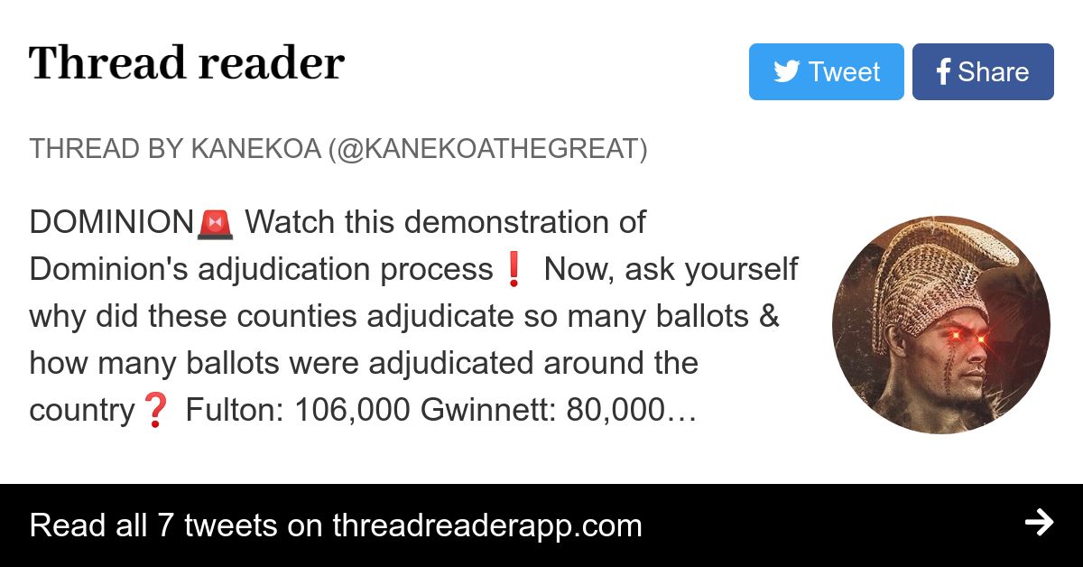 Thread by @KanekoaTheGreat on Thread Reader App – Thread Reader App