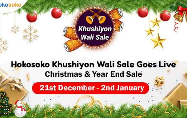 Hokosoko Khushiyon Wali Sale Goes Live: Christmas & Year End Sale