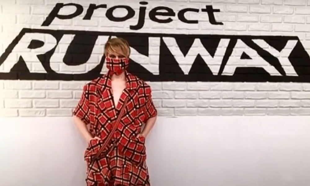 A 2019 "Project Runway" Contestant Named Kovid Presented a Facemask Outfit (video) - The Vigilant Citizen