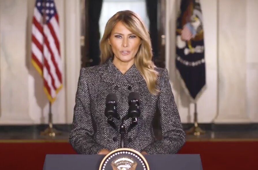 BREAKING: First Lady Melania Trump Sends Heartwarming Farewell Address To The American People