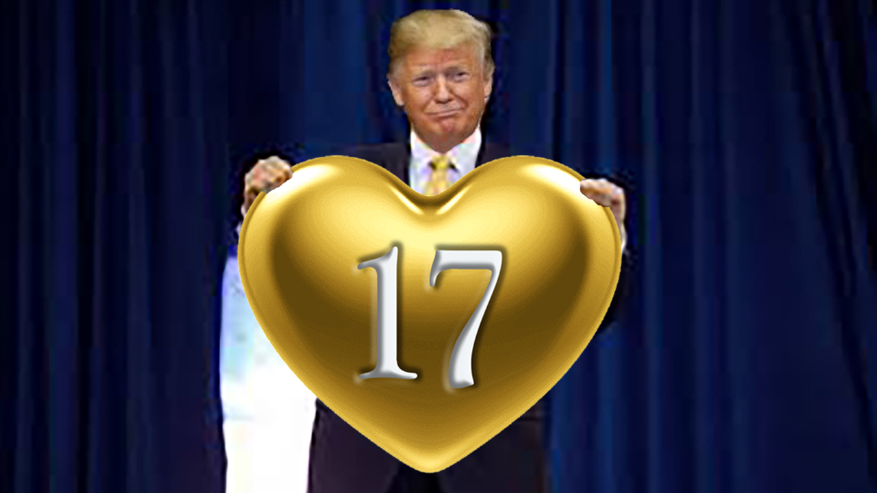 President Trump and 17