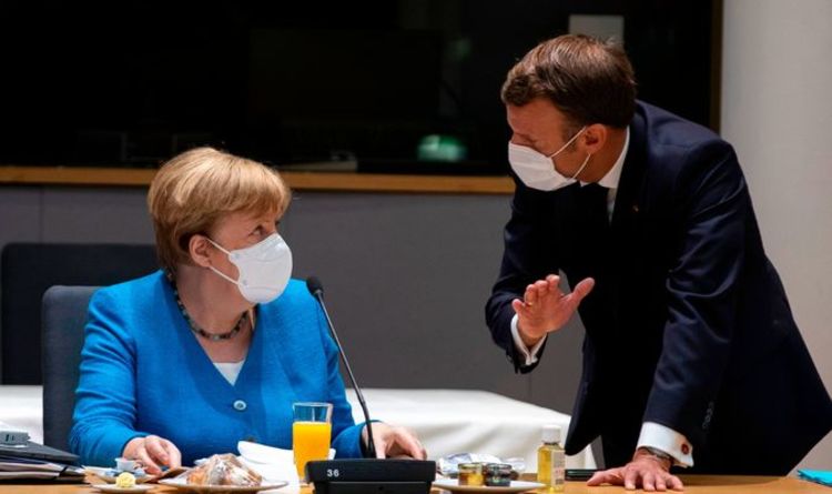 Merkel news: Chancellor's resignation threatens Franco-German alliance tensions persist | World | News | Express.co.uk