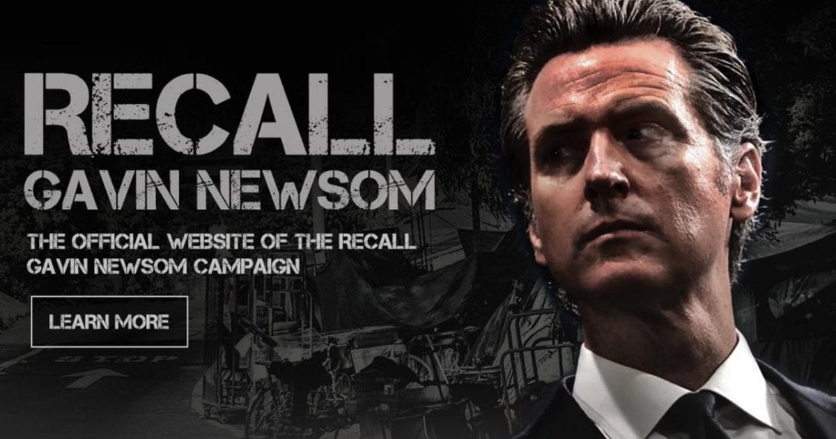 Recall Newsom Petition Nears 1.5 Million Signature Requirement, Just 250,000 Remaining, Find Out How To Help