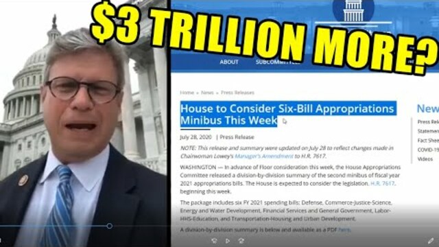 Angry Rep Goes Off on Dems for $3 Trillion Waste