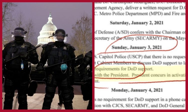 MSM Blackout: Trump Approved The Activation Of DC National Guard On January 3, 2021, The DC Mayor Issued A Stand Down Order And DC Police Turned Down The Guard | Red State Nation