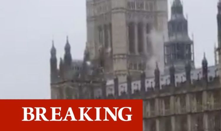 London news: Fire at Houses of Parliament with smoke rising in video as alarm sounds | UK | News | Express.co.uk