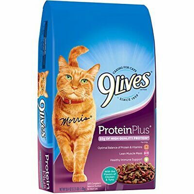 9 Lives Protein Plus Dry Cat Food, 3.15 Lb . Free shipping to USA  | eBay