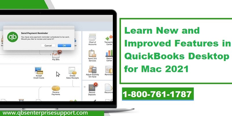 QuickBooks Desktop for Mac 2021 - New and Improved Features