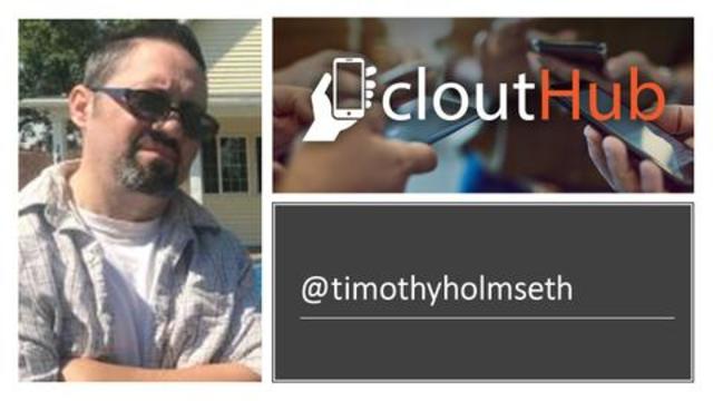 TIMOTHY CHARLES HOLMSETH IS WITH THE HIGH COMMAND ON CLOUTHUB