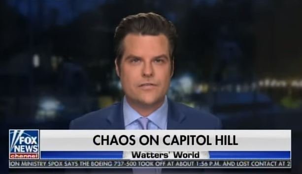 Matt Gaetz: There Has Secretly Been an Anti-Trump Caucus in Republican Party in Washington for a While Now (VIDEO)