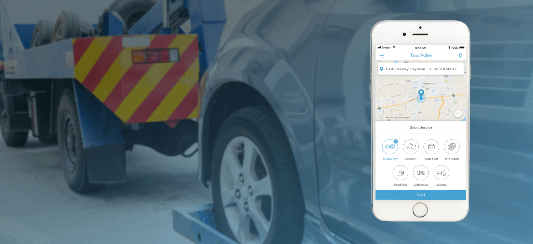 Uber For Tow Trucks App - Roadside Assistance On Demand