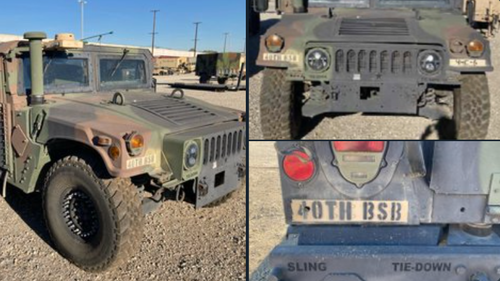Armored Humvee Stolen From Military Base Ahead Of Planned Armed Protests At State Capitols | ZeroHedge