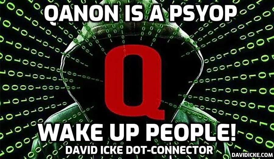 QAnon is a Psyop – Wake Up People! – David Icke Dot-Connector Videocast – Please Share – David Icke
