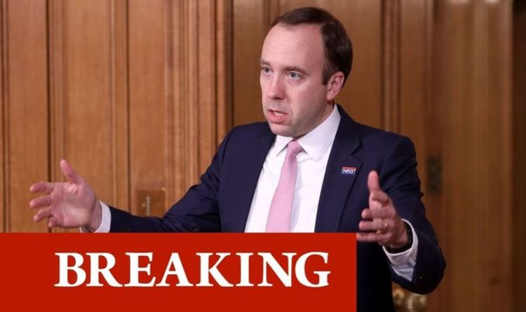 Matt Hancock to address nation in major news conference - UK battles Covid case eruption | Politics | News | Express.co.uk
