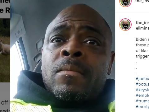 "It Doesn't Make Any Sense - They Took It!" - MUST SEE: Black Keystone Pipeline Worker GOES OFF After Biden Fires Him and 10,000 Co-Workers (VIDEO)