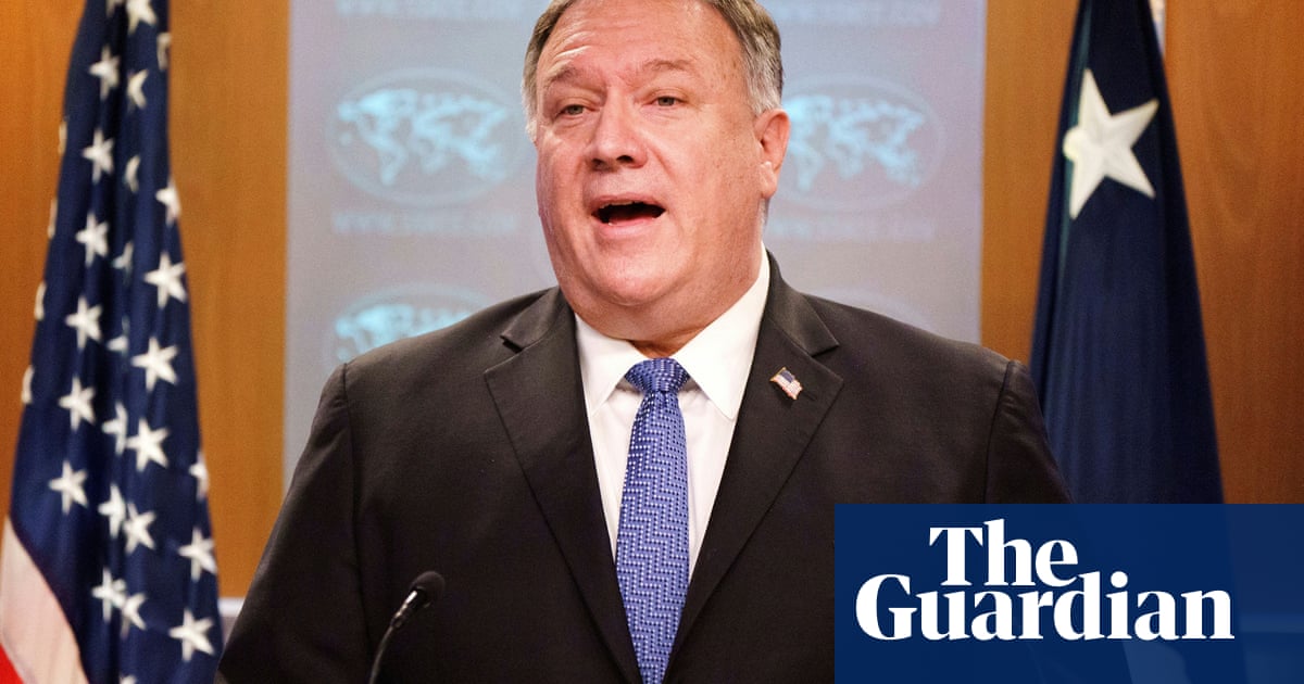 Pompeo lifts US-Taiwan restrictions in move likely to anger China | Taiwan | The Guardian